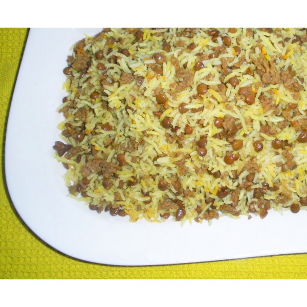 Rice with Lentils (Adas Polow) Recipe